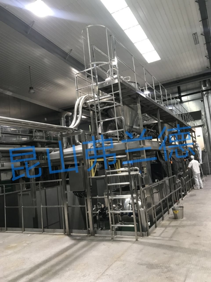 弗蘭德機電生產(chǎn)的自動配方集中供料系統(tǒng)